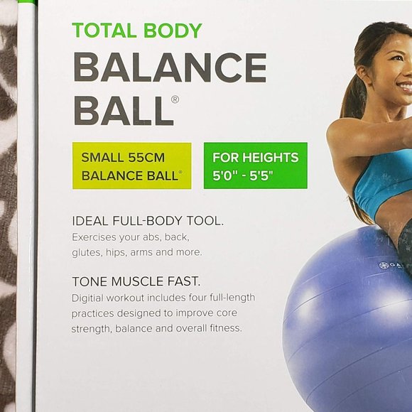 Gaiam Total Body Balance Ball – Never Used - Picture 3 of 6